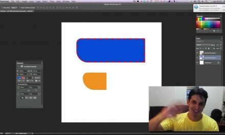 PHOTOSHOP CC • Novos Recursos 2/6 • Shapes • Cantos arredondados editáveis.
