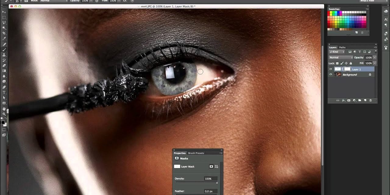 COMO MUDAR COR DOS OLHOS NO PHOTOSHOP? Método Profissional Avançado – Tutorial de Photoshop CC