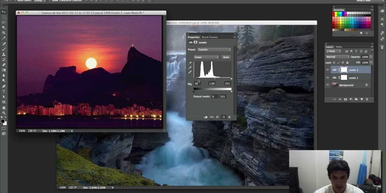 Curso de Photoshop CC #21 LEVELS (Níveis) – Ajuste profissional de Luz e Brilho no Photoshop