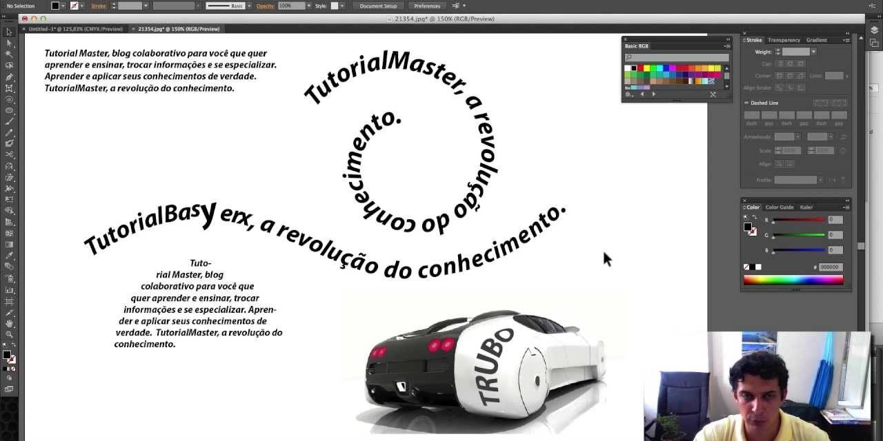 Curso de Illustrator CC #12 TEXT TOOL – Textos profissionais no Illustrator CC, CS6, CS5