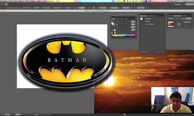 Curso de Illustrator CC #14 Aprenda a trabalhar com MÁSCARA e BLEND MODES