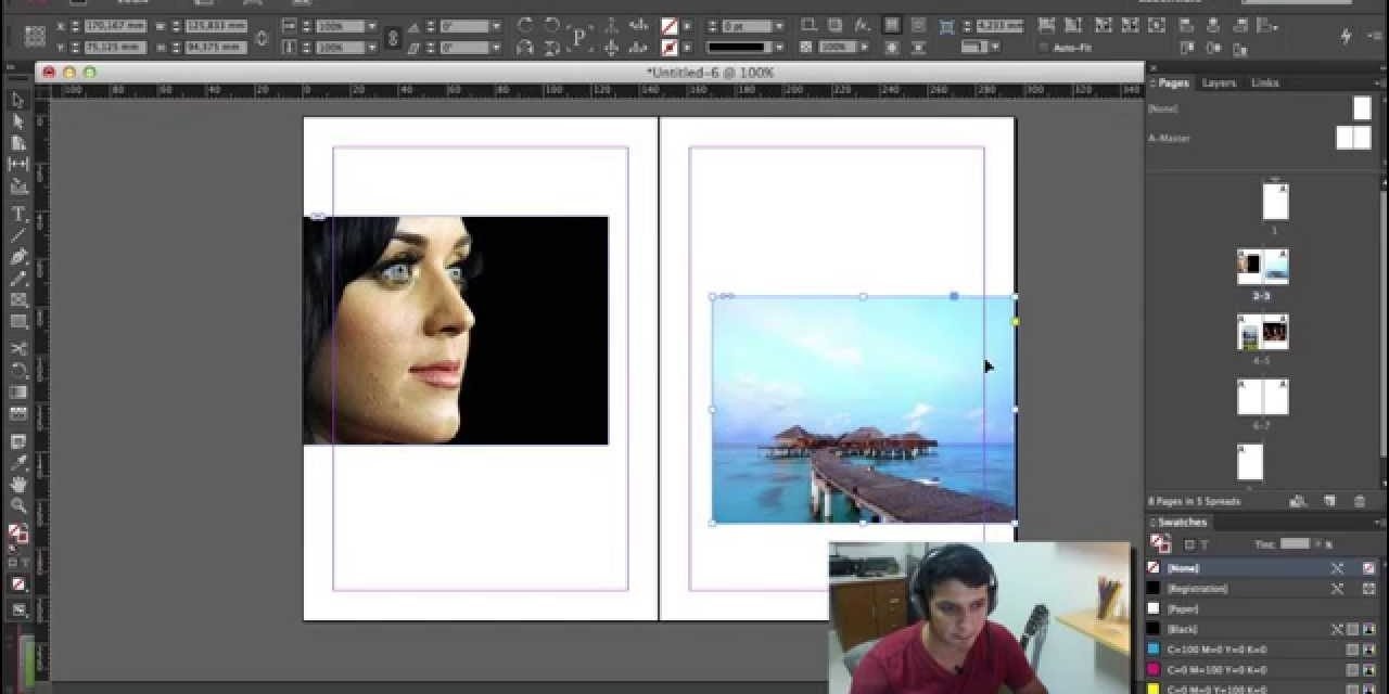 Curso de Indesign CC – Páginas do Indesign (Pages) #10