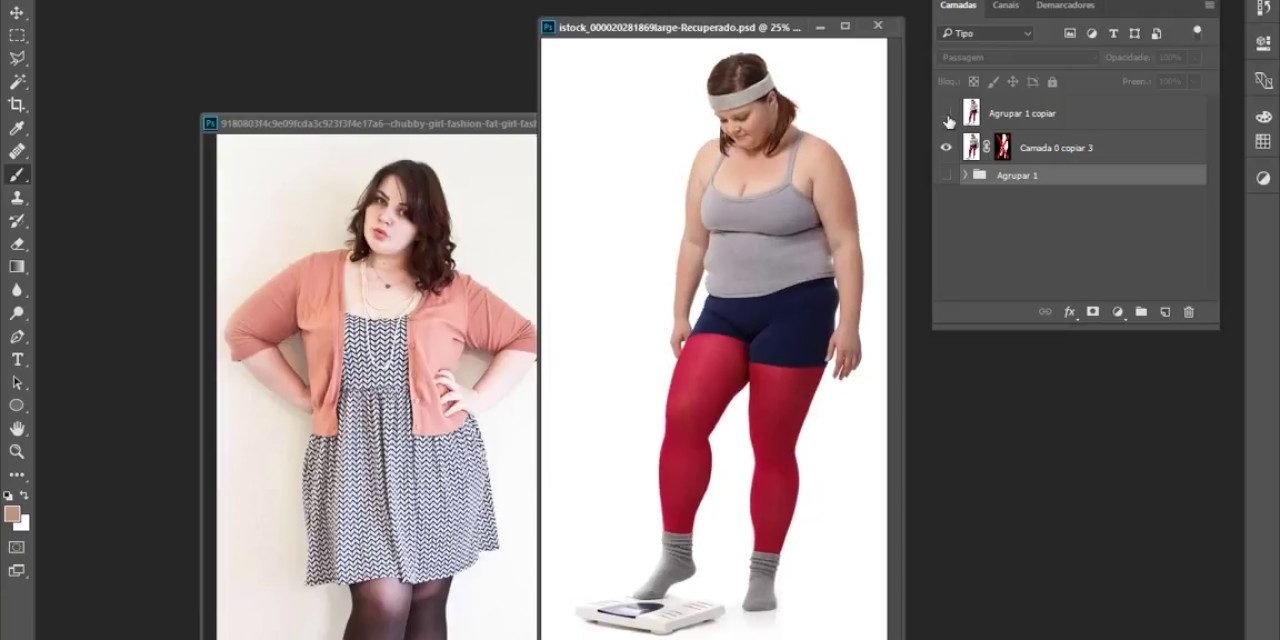 O jeito mais fácil – COMO EMAGRECER NO PHOTOSHOP