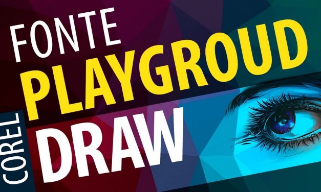 CURSO DE COREL DRAW Introdução – Fonte Playground – Ferramenta de texto do Corel Draw 2017